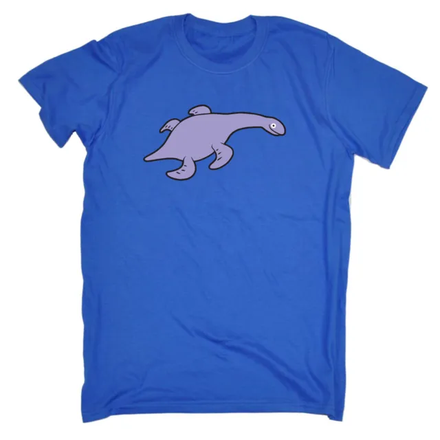 Dinosaur Rhomaleosaurus Ani Mates - Mens Funny Novelty T Shirt T-Shirt Tshirts