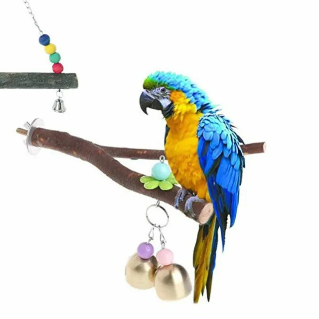 Papagei Holz Gabelständer Spielzeug Vogel Graupapagei, Ast Sitzstangen