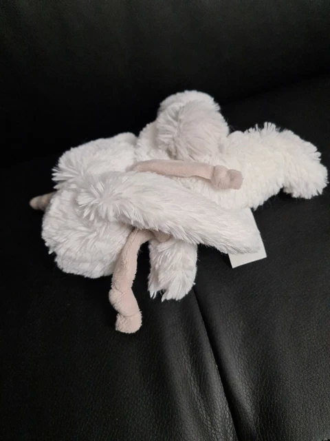 Doudou Et Compagnie Doudou Lapin Bonbon Blanc Mon Tout Petit Echarpe Beige Kom9