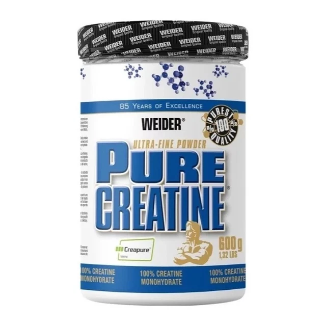 WEIDER PURE CREATINE Creapure 600 g unflavored Weider £52.83 - PicClick UK