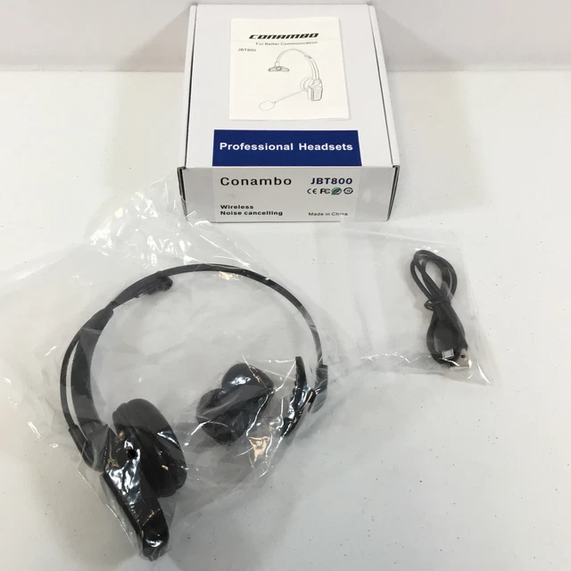 CONAMBO BLUETOOTH HEADSET Wireless BT 5.1 K18 Open Box 14.99