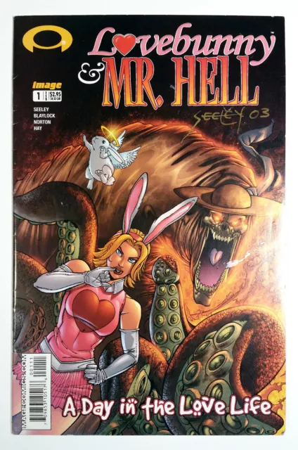 Lovebunny & Mr. Hell #1:  A Day in the Love Life Signed Tim Seeley (2003) Image