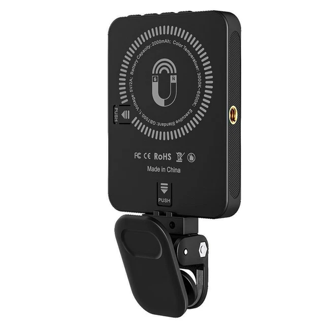 LED POCKET LIGHT with Attachment For Cell Phone Selfies F4I1 £