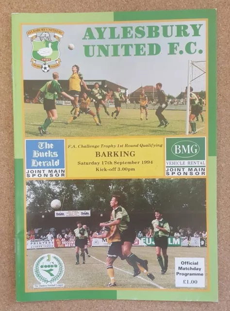 Programme Non League Football Team Games Programmes - Various Teams / Years