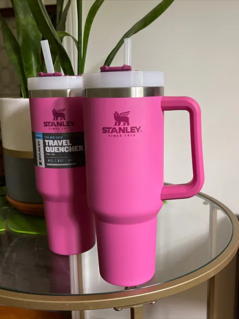 Stanley - OG ROSE GLOW 40 oz Adventure Quencher Travel Tumbler (Rose Gold)  - NWT