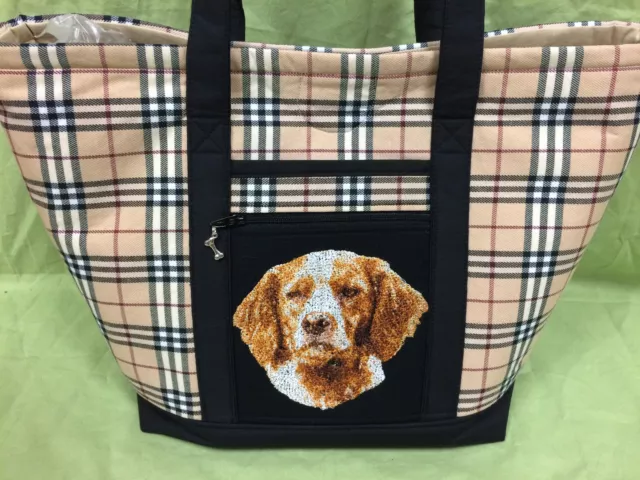 Beautiful Custom Embroidered Brittany Tote