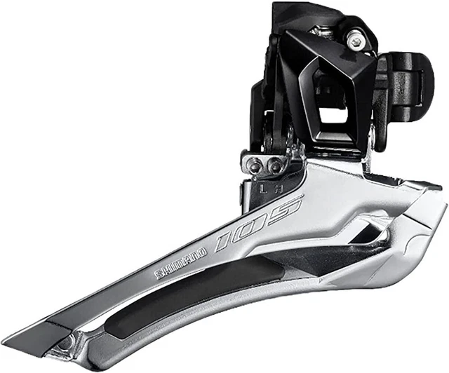 Shimano 105 FD-R7000-L Braze-On Down-Swing Front Derailleur, Black CLOSEOUT