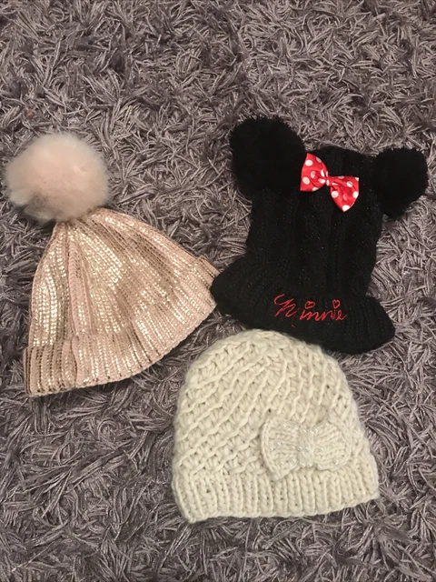 Pacchetto cappello invernale per la cura materna / Tu / F&F ragazze nuovo e usato età 3-6 anni