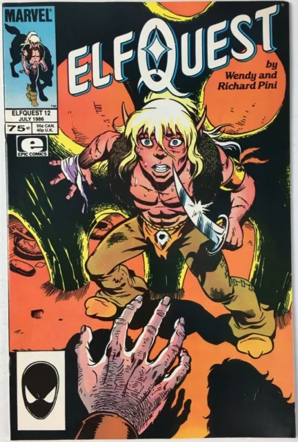 ElfQuest Vol 2 #12 July 1986 American Marvel Comic / Epic Comics First Edition