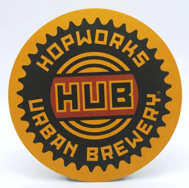 Hopworks Urban Brewery Beer Coaster-Portland Oregon-R4030