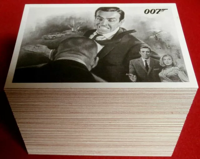 JAMES BOND - Goldfinger - HUGE 110-card THROWBACK BASE SET - Rittenhouse 2013