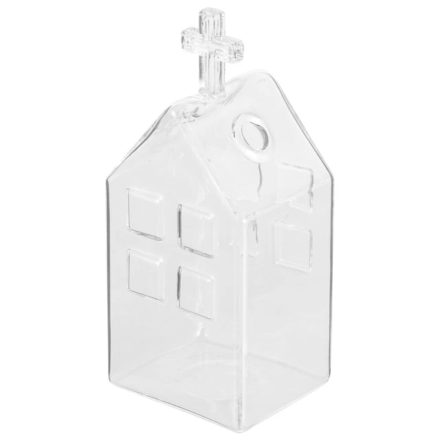 Fondatore della chiesa vaso decorativo in vetro modello casa vaso in vetro tavolo da pranzo