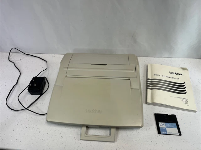 VINTAGE BROTHER COLOUR Desktop Publisher word processor Lw840i #250 £24 ...