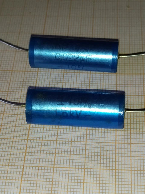Lot De 5 Condensateurs MKP 68 NF / 0.068 µF 400V - Neufs, Pour électronique