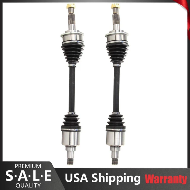 Front Left & Right CV Axle Joint Shaft For Toyota Sequoia 2001 02 03 04 05 06 07