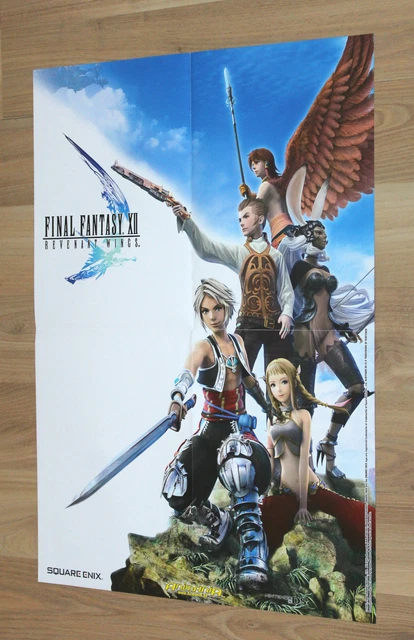 FINAL FANTASY XII B2 Promo Poster 2006 Store Display Not for