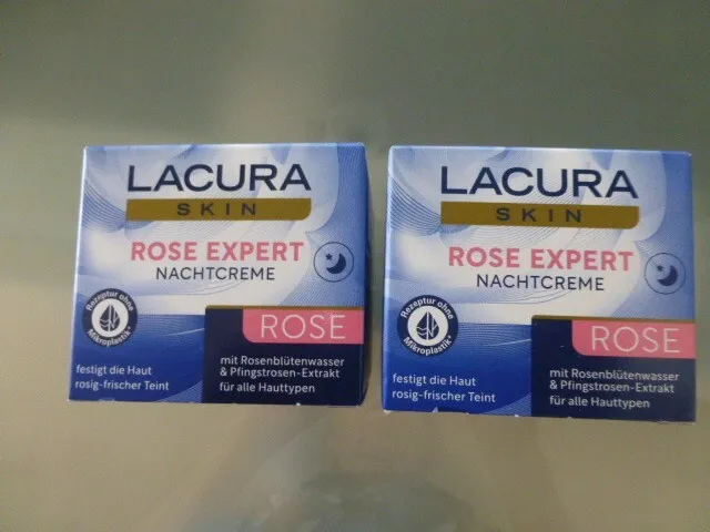 2 x Lacura Skin Rose Expert Nachtcreme 50 ml