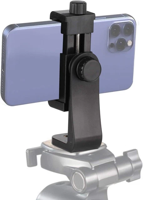 Universal Smartphone Cell Phone Mount Holder Adapter for Tripods or Stands with