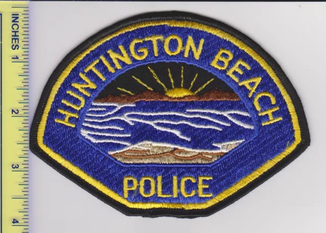 US CALIFORNIA POLICE Patch Huntington Beach California Police ...