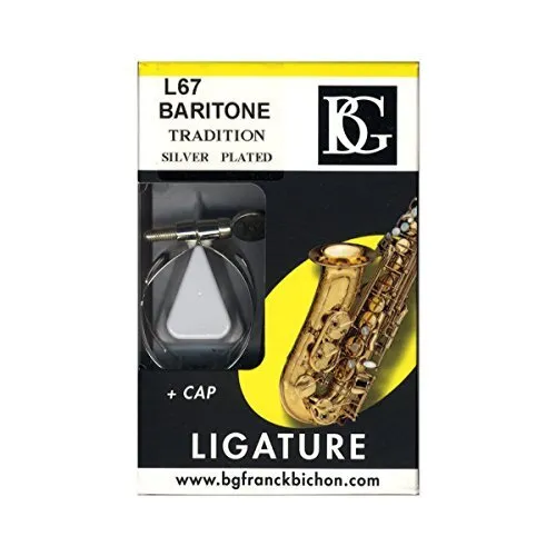 BG Tradition ligature baritone saxophone for silver plate L67