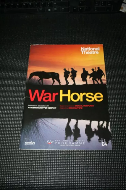 War Horse -2009 New London Theatre Programme - Kit Harrington, Bronagh Gallagher