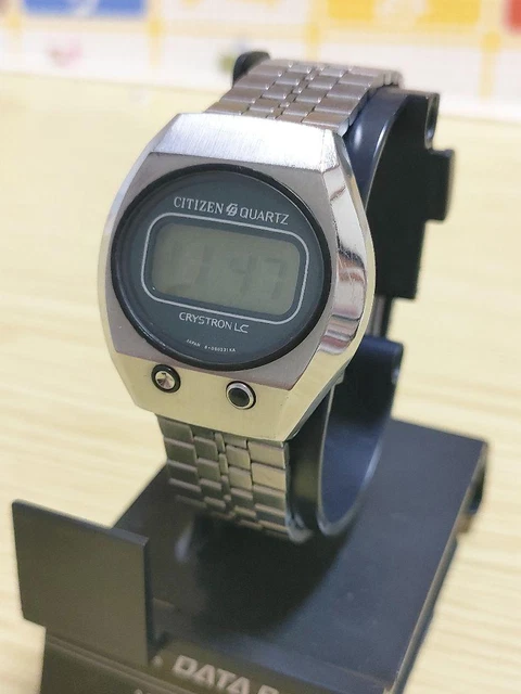 Vintage 1976 Citizen Crystron Lc Watch