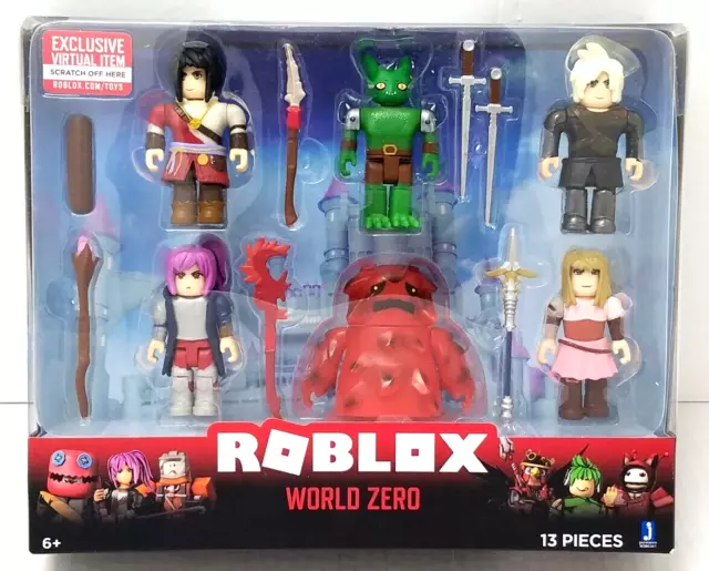 ROBLOX World Zero With 500 Robux Gift Card by Jazwares in Hand for sale  online