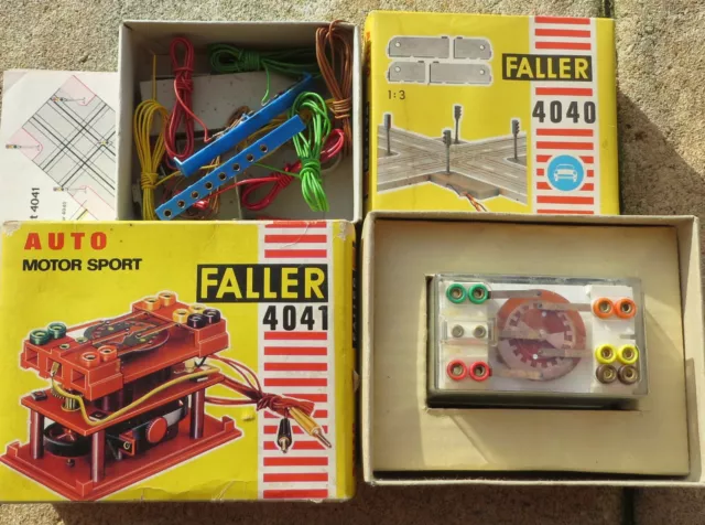 Faller Ams 4041/4040 Traffic Light Controller/Ground Set for Crossing (BNL363)