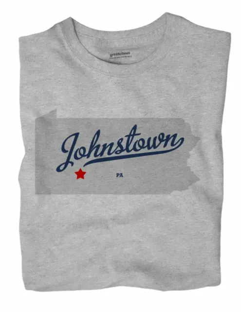 Johnstown Pennsylvania PA Penn T-Shirt MAP
