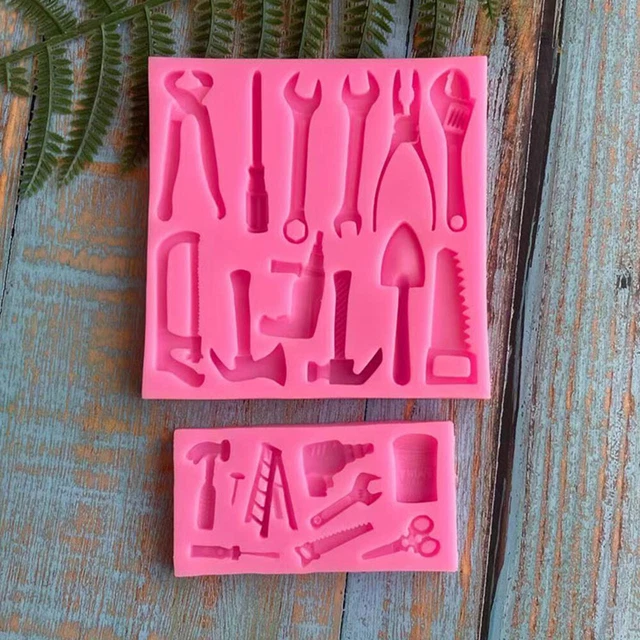 2Set Hardware Tools Silicone Molds Epoxy Resin Casting Mould Craft Supplies Mold