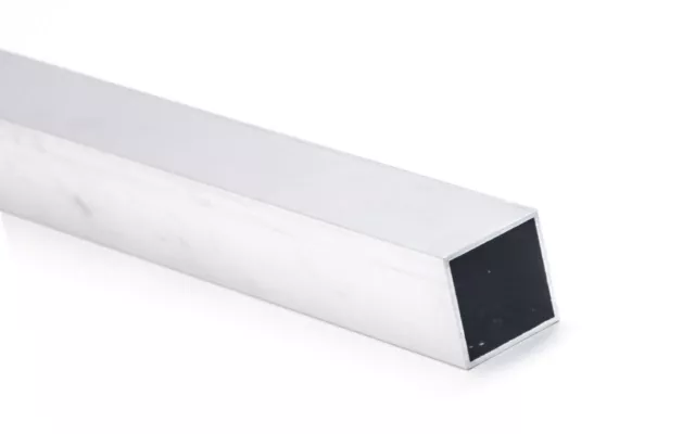 Aluminium Tube Carré Profilé Hohlpofil Alu Profil Square Tube 0,5 -2,5m