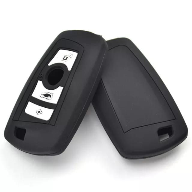 For BMW 1 2 3 5 7 Series F10 F20 F30 Silicone Key Case Cover Remote Fob