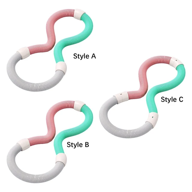 Cerceau De Fitness Lesté Pliable - Diamètre ~160 Cm, Poids Intégré (1 à 1.6 Kg) | Pour Entraînement Taille, Abdos à La Maison