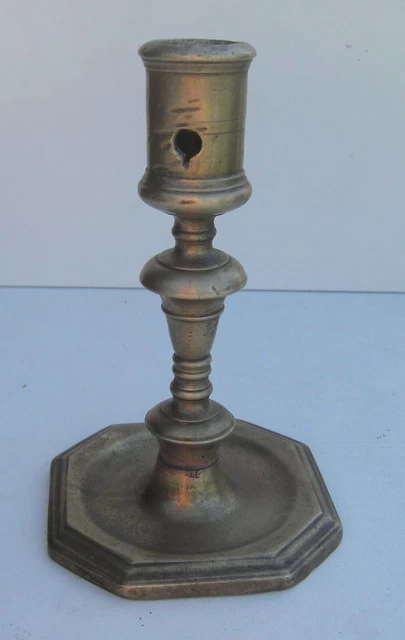 Art Nouveau bronze candlestick Golden Floral,Vegetal