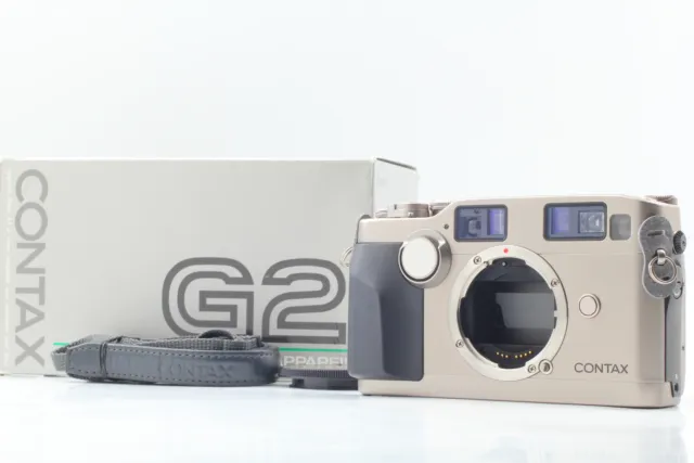 [Near MINT Box] Contax G2 Titan Silver Rangefinder 35mm Film Camera From Japan
