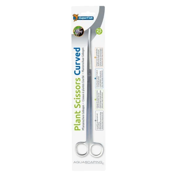 Superfish Plant Scissors Aquarium Aquascaping Stainless Steel Tool for Fish Tank