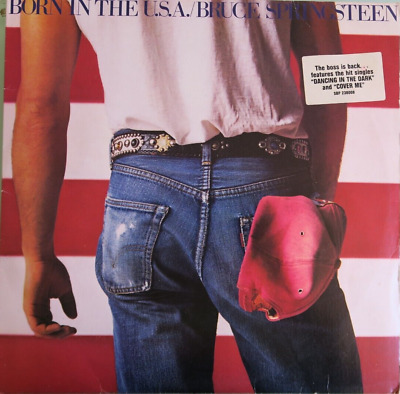 Bruce Springsteen Born In The USA Australia CBS pressing 12'' vinyl Lp 1984 rare