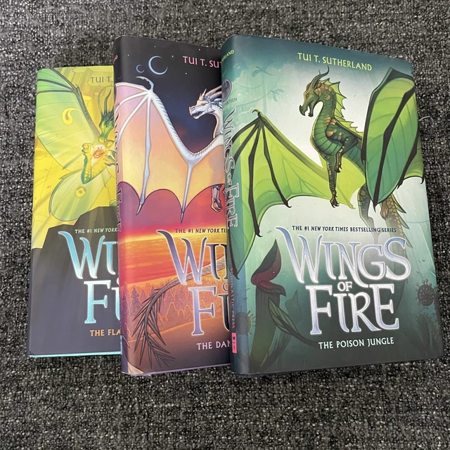 Wings of Fire Hardcover Book Lot Set Vol 13 14 15 Tui T. Sutherland