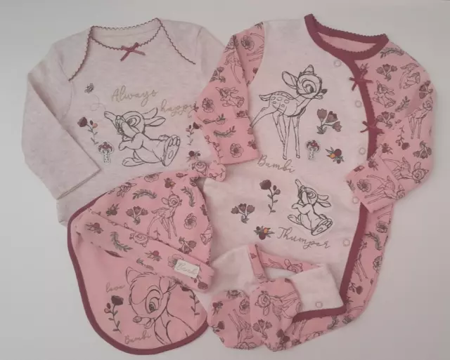 *Neu*Disney/Bambi & Klopfer*4-tlg.Baby Set*Größe 56/62*