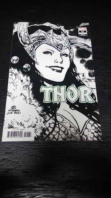 2022 Marvel Comics Thor #21 Sketch Variant Nm Hela Key God Of Hammers Origin