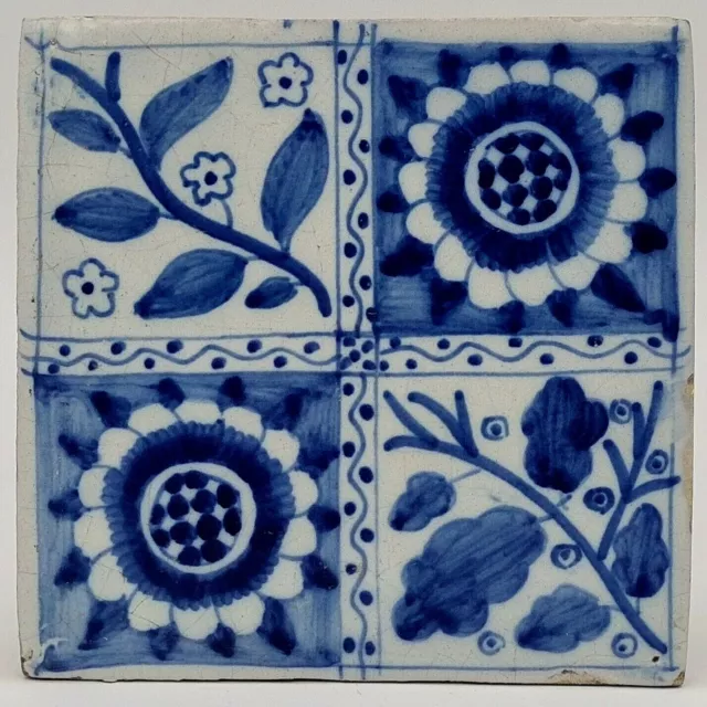 Morris & Co Longden Tile Designed By Phillip Webb, Made By Ravesteijin Ae1