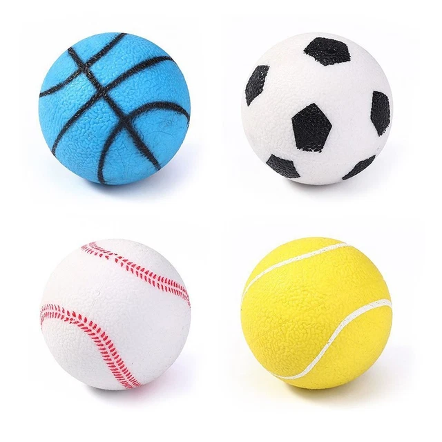 Mascota mordedura juguete cachorro masticar bola perro gato juguete bola de colores
