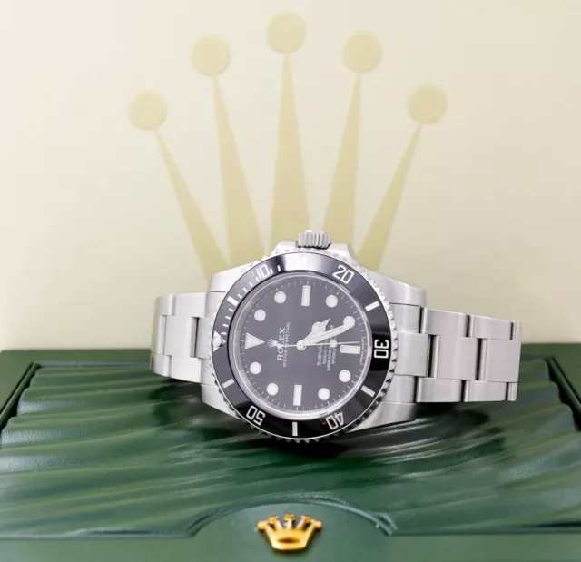 Rolex Submariner (No Date) 40 mm Stahl 2012 Full Set LC 100 2