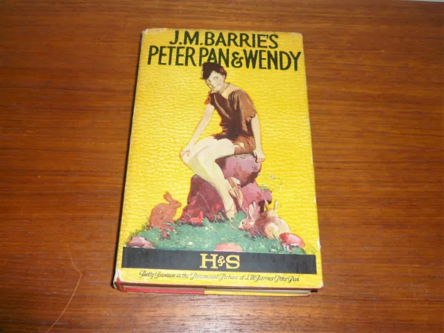 J.m. Barries Peter Pan & Wendy 1925 Edition Publisher Hodder & Stoughton