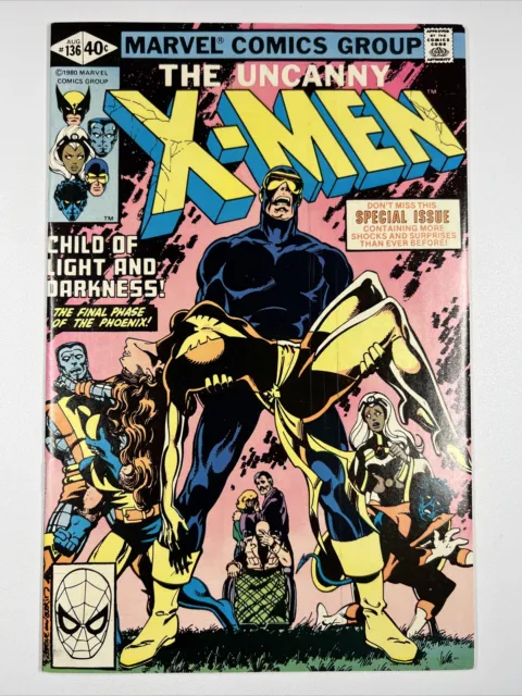 Uncanny X-Men #136 (1980)  Dark Phoenix Saga Marvel Comics(b)
