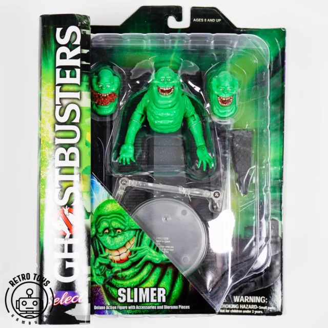 GHOSTBUSTERS Slimer Diamond Select Toys Action Figur Ghost Busters The Real NEW