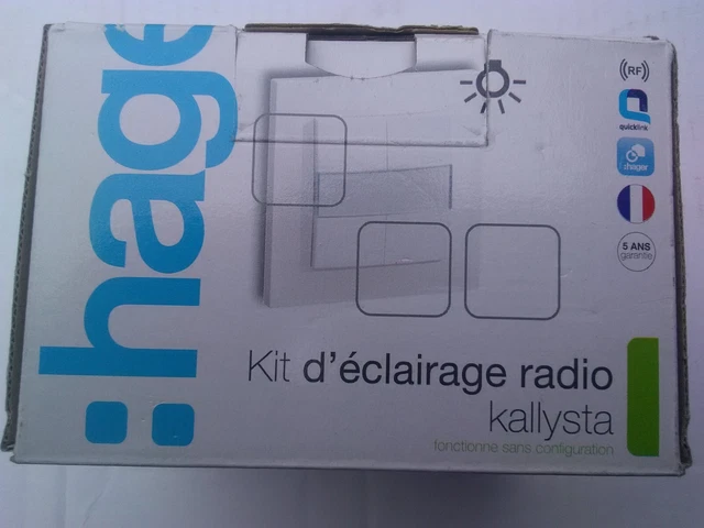 Kit Hager TRK152M – Interrupteurs Double Va-et-vient Sans Fil Radio (TRM702A, TRM693G, TRM690G)