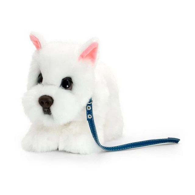 Keel Toys Signature Cuddle Westie Puppy On Lead SG17854