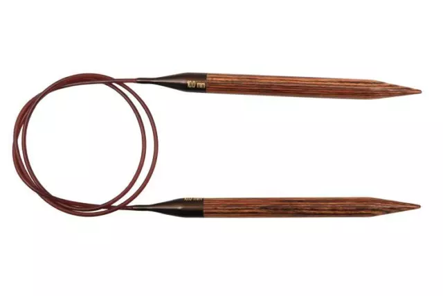 Knit Pro Rundstricknadel Stricknadel Ginger Holz alle Längen und Größen
