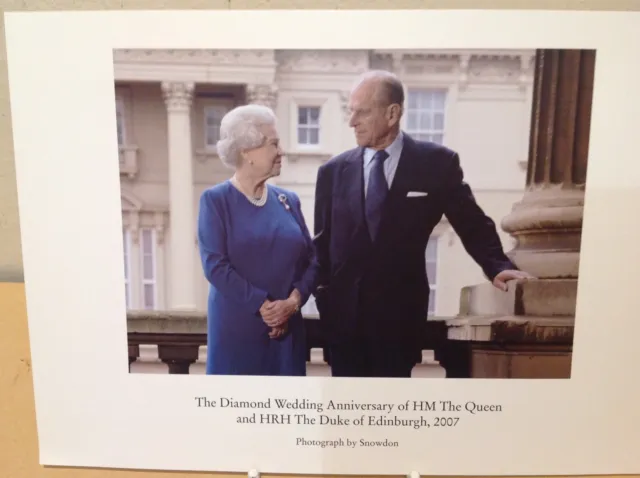 Royal Mail Photo Diamond Wedding Anniversary Queen Elizabeth by Lord Snowdon